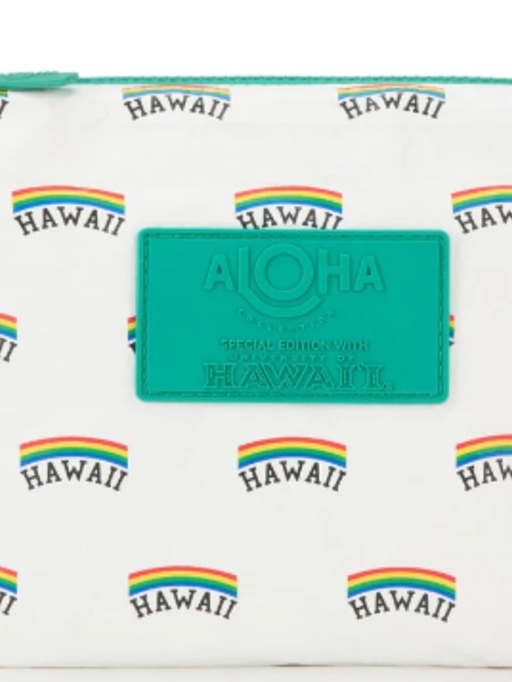Aloha Collection Vintage Rainbow Hawaii Small Pouch